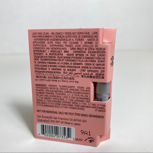 Benefit Goof Proof Brow Pencil 3 Warm Light Brown - Picture 3 of 5